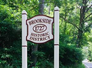 Brookside Historic District Sign